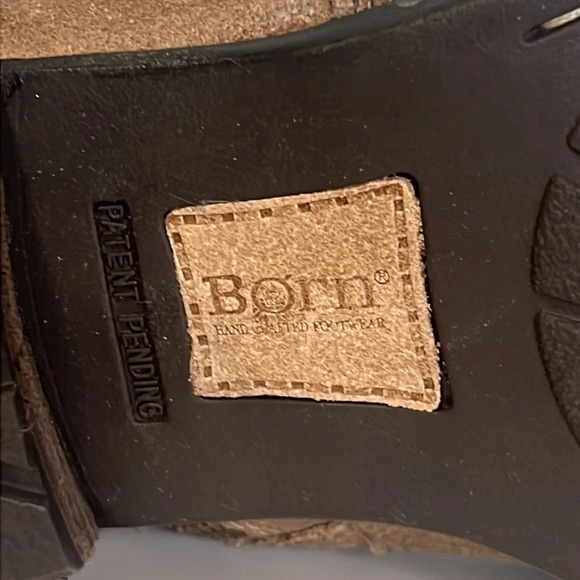 Born JEM Oiled Suede Booties Light Brown. Size 7. - Picture 2 of 15